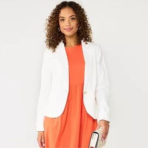 Draper James White fall blazer